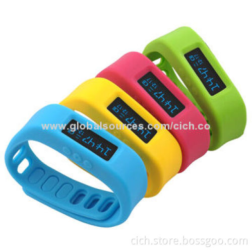 Smart Bluetooth Bracelets, 0.91" OLED, Bluetooth 4.0, BT Sync to Mobile, Pedometer, Sleep Monitoring